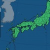 台風14号 岩手県を進む 北～東日本の各地で断続的に風雨強まる