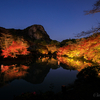佐賀県 武雄市の御船山楽園の紅葉風景と星空を撮影してきました。