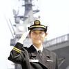 護衛艦に乗り込む初めての女性自衛官の事。