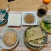 野菜味噌汁にシシャモ！
