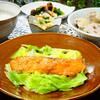 ごはんがすすむ♪鮭のみそ照り焼き＆和風ポトフ♪