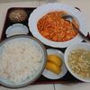 山形市　浜っ子一番 深町店　小エビのチリソース煮定食をご紹介！🦐