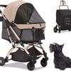 ペットカート 犬 バギー 4輪 犬用カート 小型犬 中型犬 猫 多頭 ペットキャリーカート
