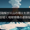 氷河融解が火山の噴火を誘発？温暖化が招く地球規模の連鎖反応とは