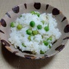 我が家の食卓ものがたり　豆ごはん　より。