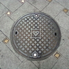 【マンホール蓋】京都市・大阪ガス①、京都市・大阪ガス②-1