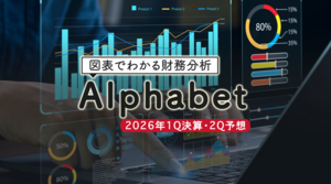 【米国株】図表でわかる財務分析 アルファベット（Alphabet）2026年1Q決算・2Q予想 2026年7月21日