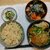 鶏そぼろ丼と焼きたらこ。いわし水煮缶。寄せ鍋(6日目)