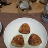 焼おにぎりを作る