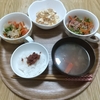 素朴な家庭料理１週間の記録