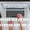 {Tutorial} How to take a screenshot on Macbook Air