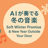 聴き比べが楽しい！AI作曲の冬曲2つを丁寧に解説【歌詞あり・なし】