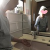 洗面所を自動水栓に取り替え工事