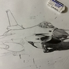 【お絵描き】自衛隊の戦闘機、描いてみた（パート1）