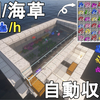 【マイクラ1.21】最も簡単に作れる低コスト高効率のサンゴ/海草自動収穫機の作り方解説！Minecraft Coral/Seagrass Farm Tutorial【マインクラフト/JE/便利装置】