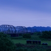 東武佐野線渡良瀬川鉄橋（群馬県館林市）