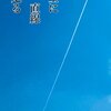 初空に白一直線雲走る　～俳句tweetより～