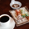 高山郊外の喫茶店では変わったモーニング？が食べれる？