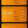 10kmペース走＋jog6km