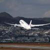 飛行機(JAL)上昇
