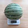 収穫のお盆だよ。スイカにイチジクにリンゴ・・