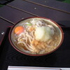 池袋のデパート屋上のさぬきうどん