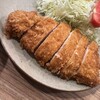 【蛎殻町】とんかつ ぼんとん：今回はロースカツ定食・・・脂身と肉の味、衣のカリッと感、そして全体が渾然一体となって美味しさを解き放つ！