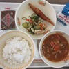 今日の給食　２年生のいただきます