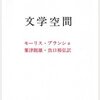 モーリス・ブランショ『文学空間』(11/1)