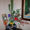 正月花を活ける
