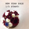 1/5 NEW YEAR SALE スタートいたします✔