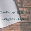 【-40kg達成】ダイエットをするならレコーディング（記録）しよう【大幅減量成功体験談②】