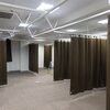 マッサージ店の間仕切りカーテン
