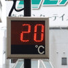 高崎駅前周辺散歩　今朝は２０℃・チアリーディング・芙蓉