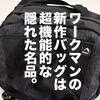 ワークマンのヒップバッグ「D-003 コーデュラ ボディバッグ」が便利過ぎます。