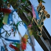 京都 北野天満宮 御手洗川足つけ燈明神事