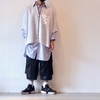 GREY×SAX×BLACK- STYLING -