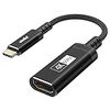 atolla USB Type C HDMI 変換 アダプター 4K高解像度映像出力[4K@60Hz / Thunderbolt 3互換 / 10cm HDMI USB タイプc 変換ケーブル] MacBook Pro/Air, iPad Pro, Google Chromebook, Surface Pro7, Huawei / Galaxy S20などUSB-Cデバイス対応