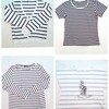 【おすすめ】楽天（とちょっと無印）で、１，０００円＋αで買えるボーダー服たち。全６着を紹介します。【プチプラファッション】