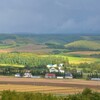 フラワーランドかみふらのからの風景