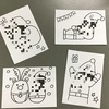 クリスマスのぬり絵に○○も登場❗️