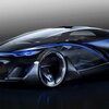 シボレー 自動運転車にワイヤレス自動充電!FNR Concept