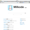 Milkode 1.6.1 をリリースしました