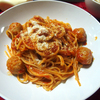 【食事】　今日の晩ごはん　2017/02/28　ルパン風ミートボールパスタ