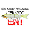 【EVERGREEN×MADNESS】エイトトラップで話題のジャイアントベイト「バラム300 菊元俊文プロスペシャルカラー」出荷！