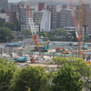 完成すれば日本屈指のスタジアム――　広島市サッカースタジアム建設地見学