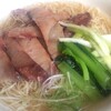 バーミヤン 香港式叉焼麺 ＆ 香り米と香港叉焼を使った絶品海老レタスチャーハン