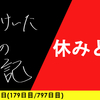 【日記】休みとは