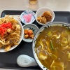 ひな玉うどん店　でっかいかき揚げ丼　岩手県花巻市石鳥谷町