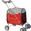 Red Stroller & Carrier for Cats and Small Pets